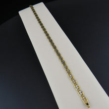 Load image into Gallery viewer, Gold Two Toned Link Bracelet
