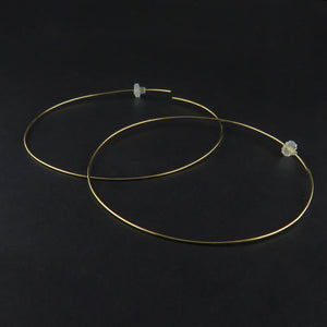 Yellow Gold Fine Hoops