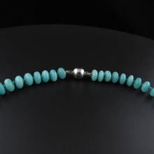 Load image into Gallery viewer, Amazonite Oval Beaded Necklace
