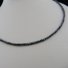 Load image into Gallery viewer, Faceted Black Diamond Necklace
