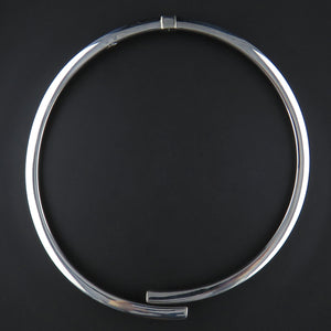 Silver Hinged Collier