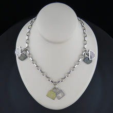 Load image into Gallery viewer, Handbag Charm Oval Link Belcher Necklace
