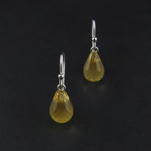 Load image into Gallery viewer, Drop Citrine Briolette Earrings
