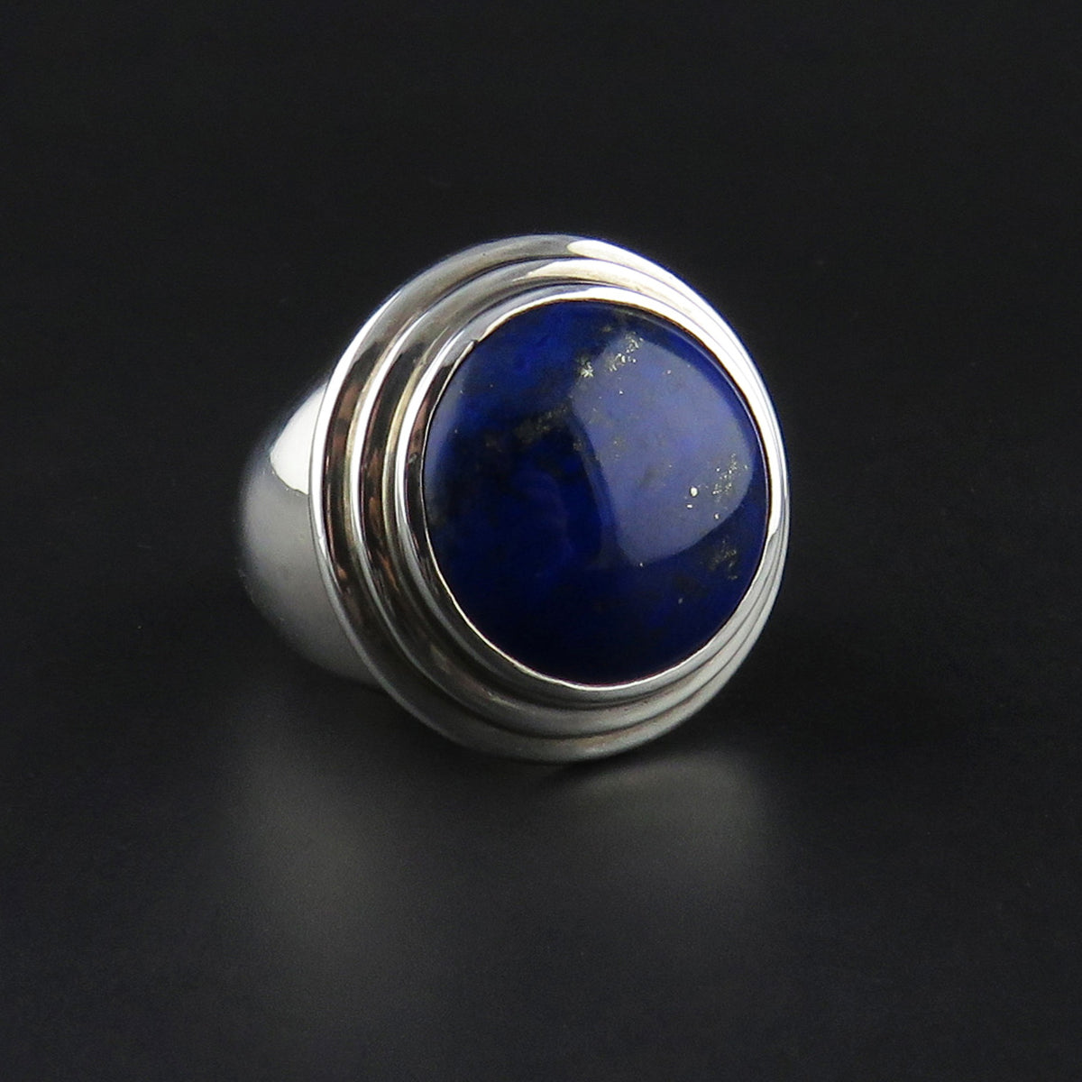 Lapis lazuli deals sterling silver ring