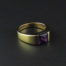 Load image into Gallery viewer, Amethyst Gold Ring

