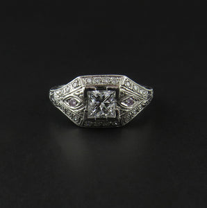 Antique Look Diamond Ring