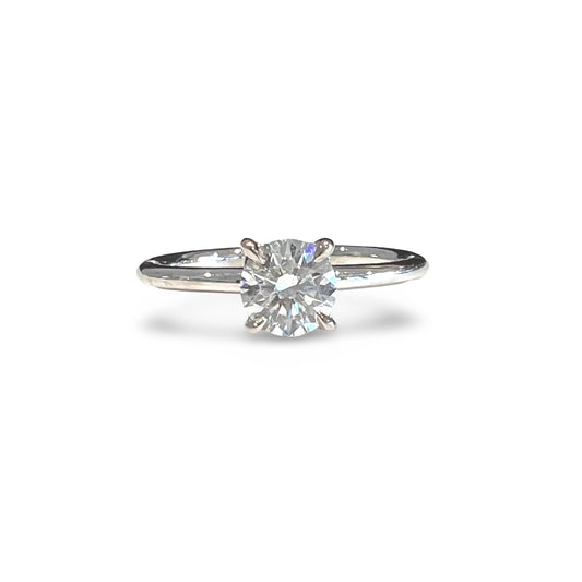 18ct White Gold & Diamond Ring