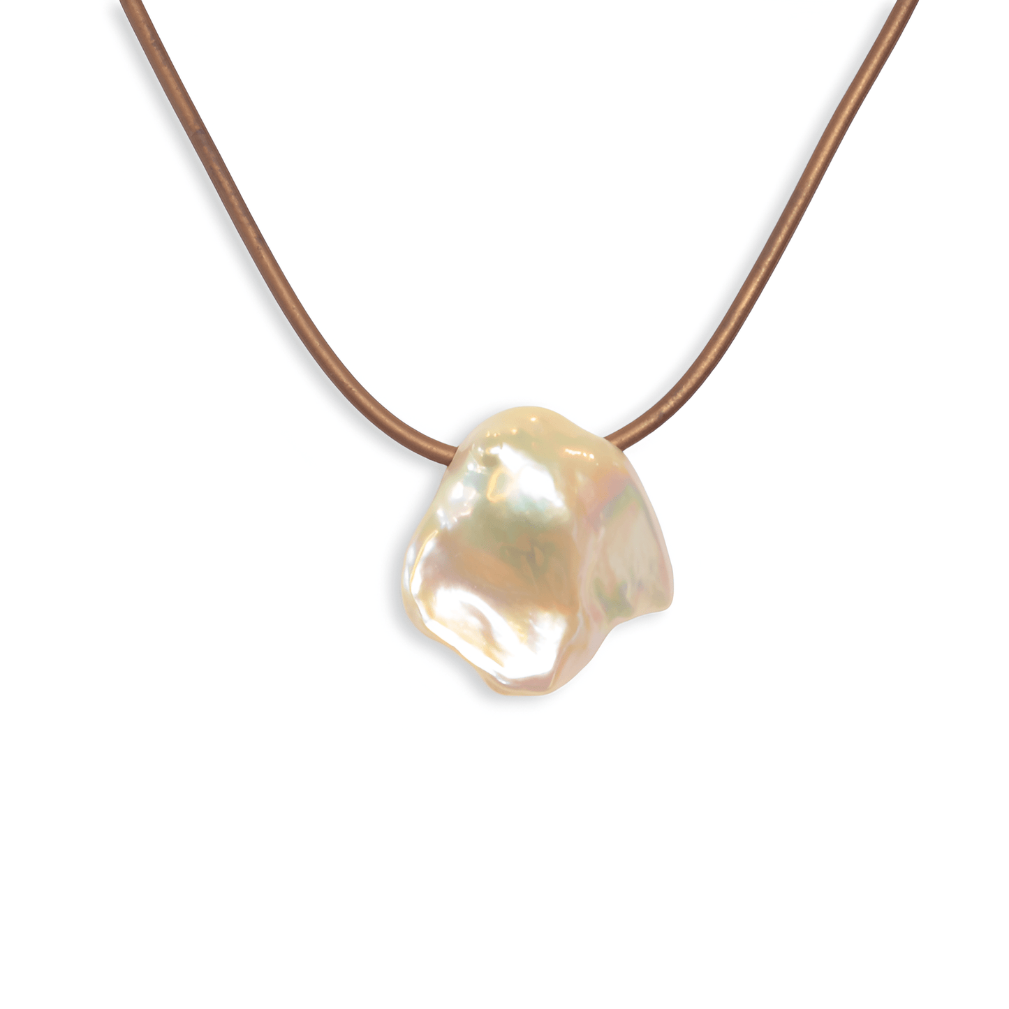 Baroque Freshwater Cultured Pearl Pendant