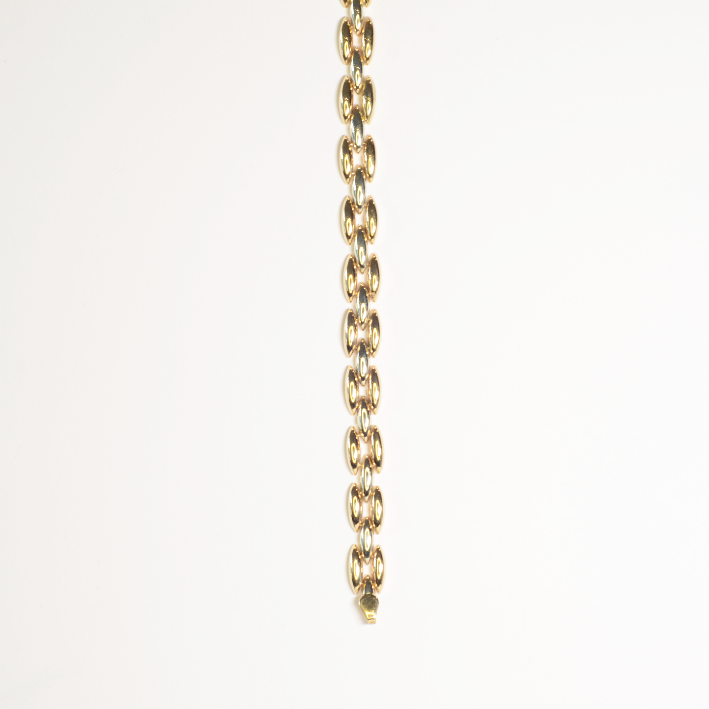 Two Toned Gold Link Bracelet