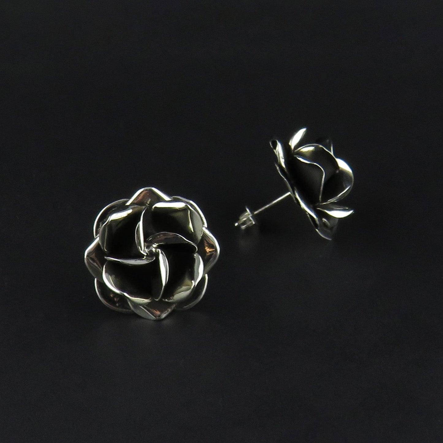 Rose Flower Earrings