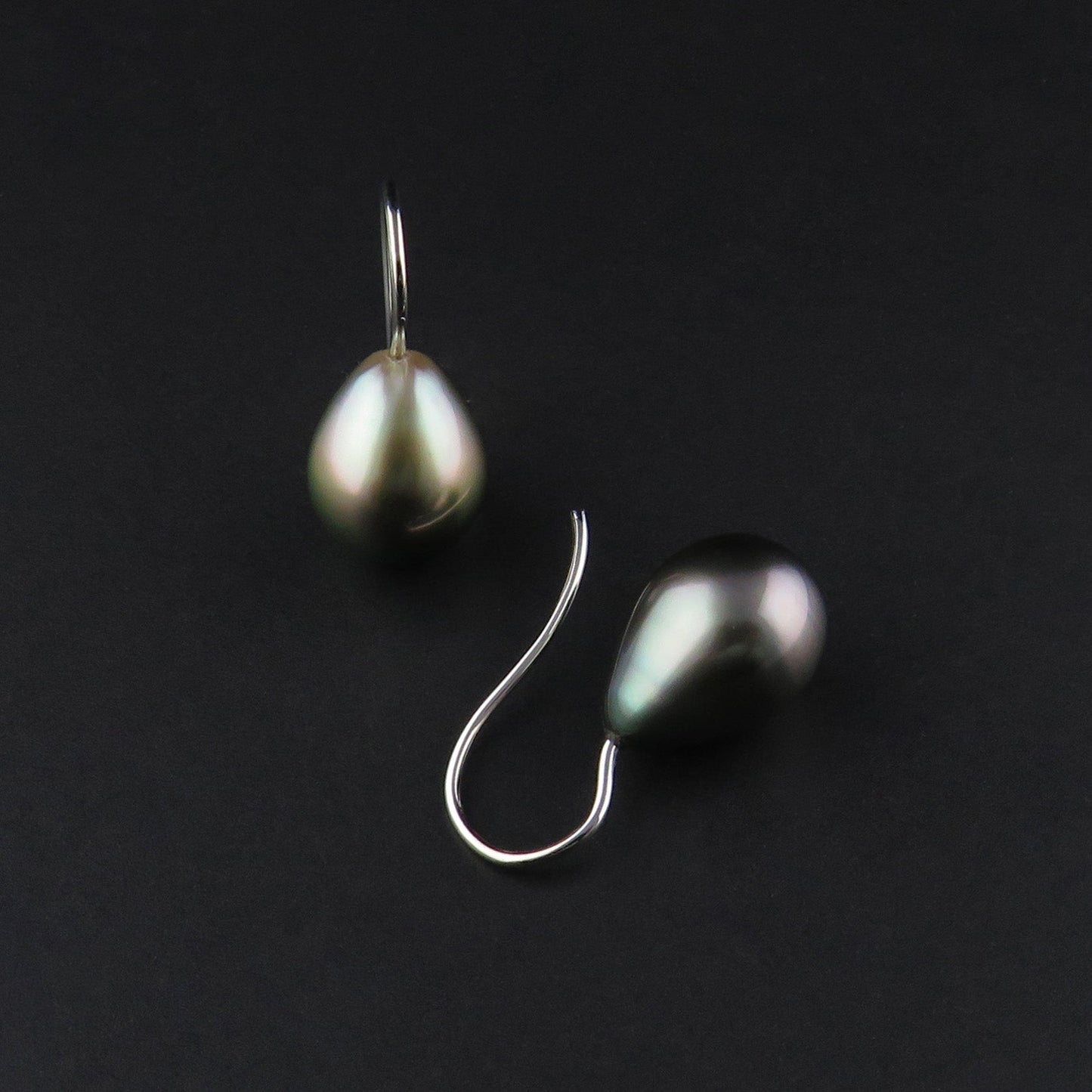 Tahitian Pearl Drop Earrings