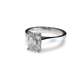 Emerald Cut Diamond Ring