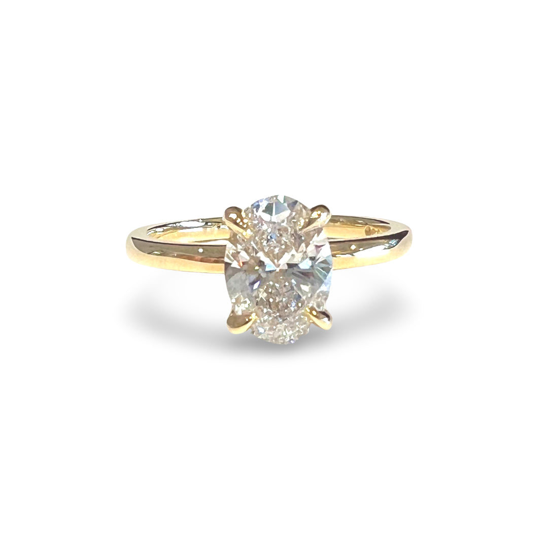 Oval Diamond Ring