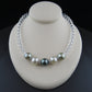 Tahitian Pearl and Crystal Necklace