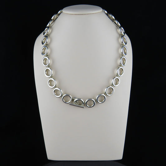 Multi Circle Necklace with T-Bar