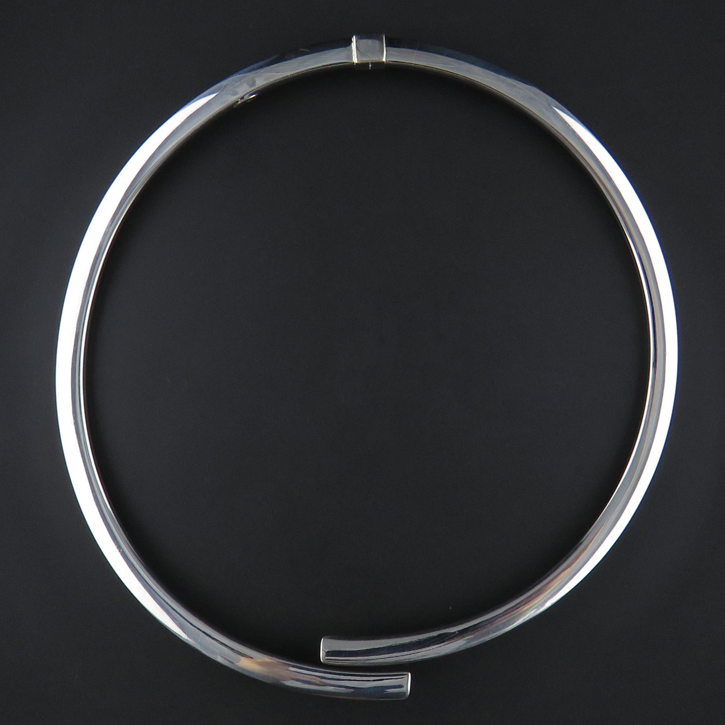 Silver Hinged Collier