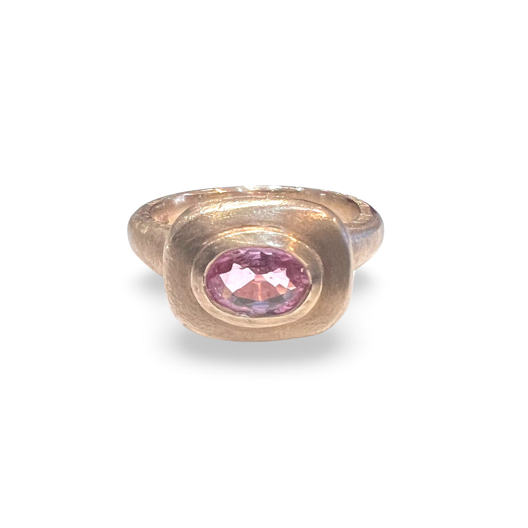 Pink Sapphire Dress Ring