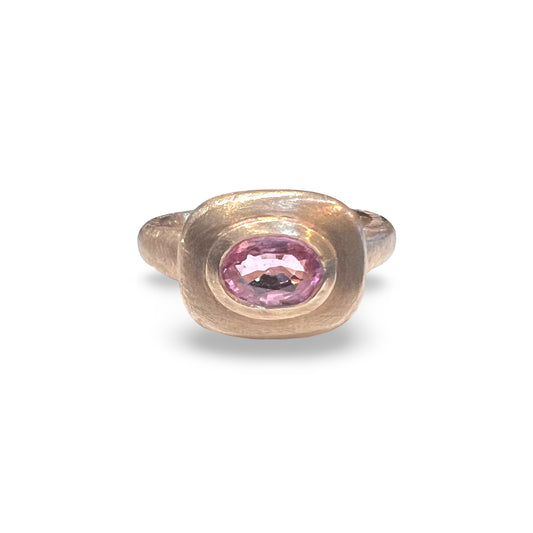 Pink Sapphire Dress Ring