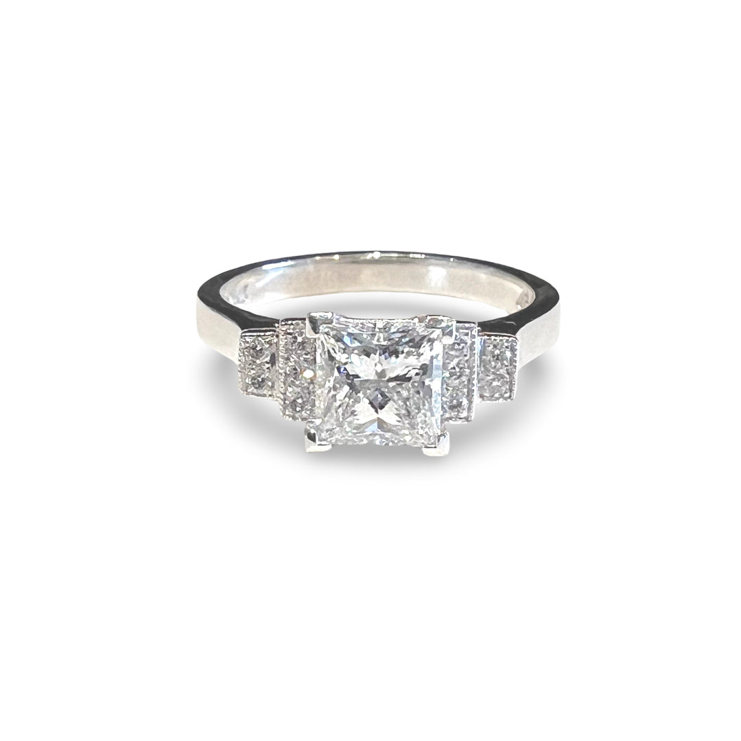 Princess Cut Diamond Ring