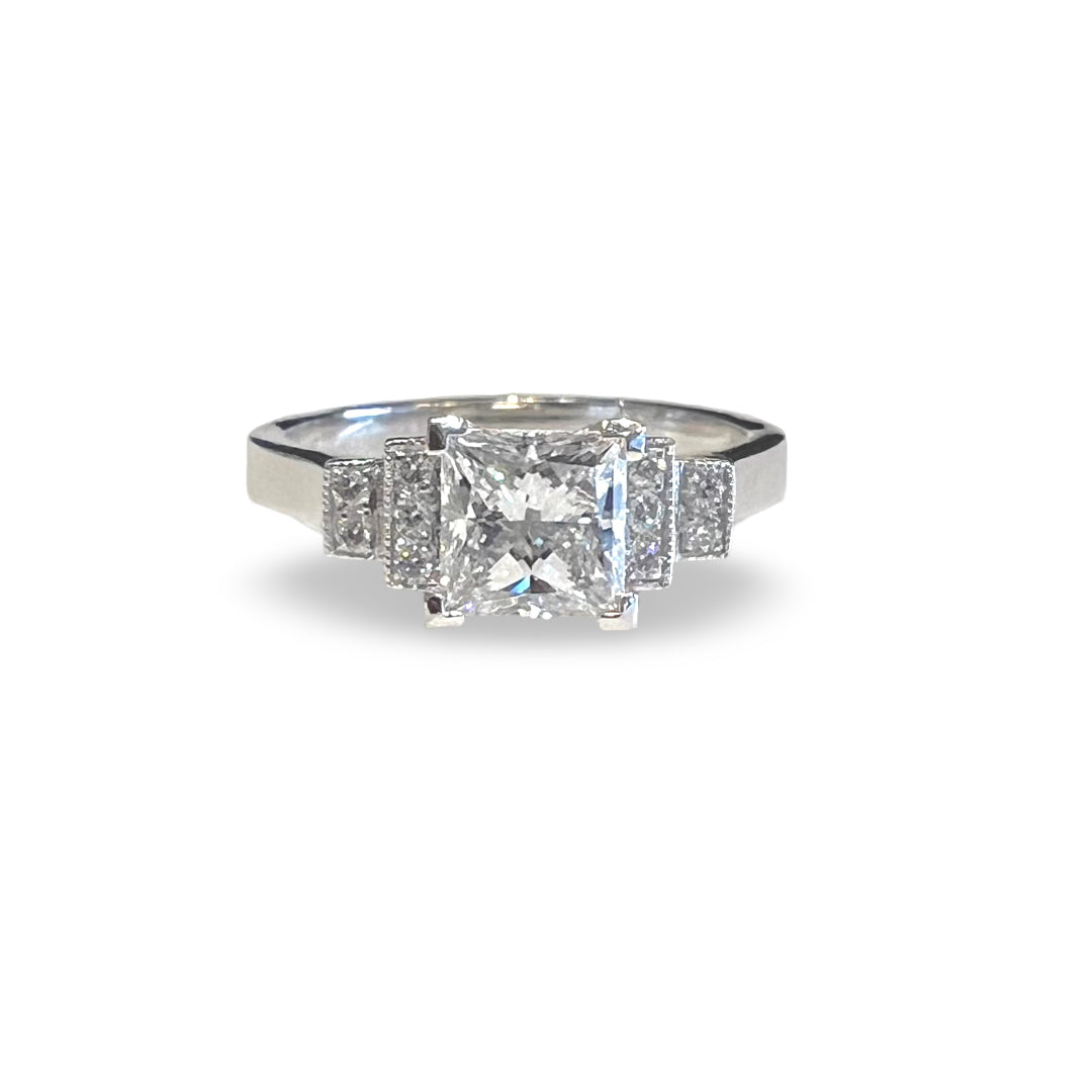 Princess Cut Diamond Ring