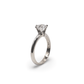 Solitaire Six Claw Diamond Ring