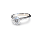 Solitaire Six Claw Diamond Ring