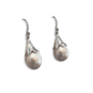 Sterling Silver and Freshwater Dusty Pink Cultured Pearl Earrings