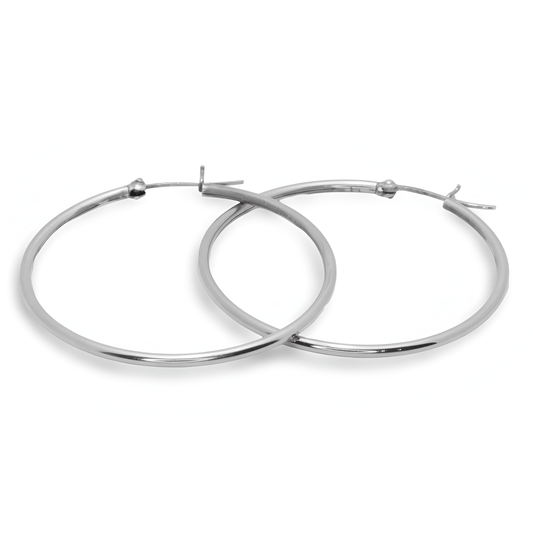 Sterling Silver Hoop Earrings