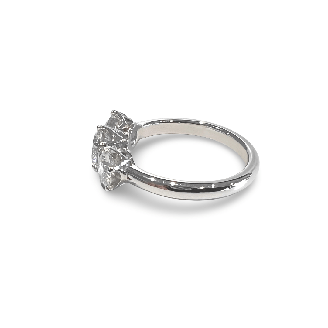 Three Stone Diamond Ring