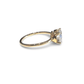 Yellow Gold Solitaire Diamond Ring