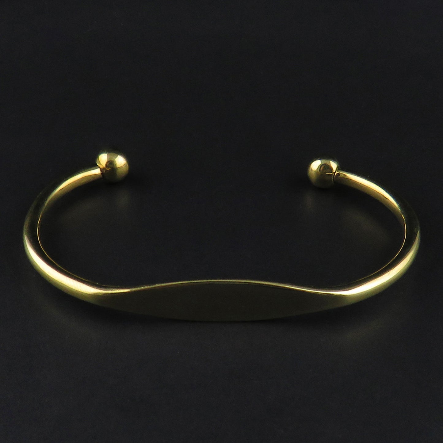 Gold Cuff Bangle