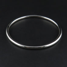 Load image into Gallery viewer, Sterling Silver Round Baby Bangle
