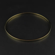 Load image into Gallery viewer, Yellow Gold Square Edge Bangle
