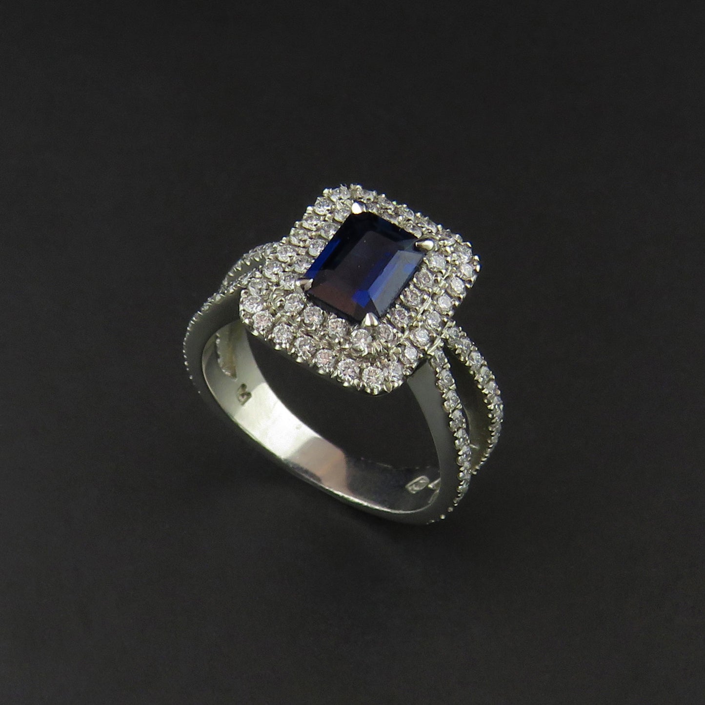 Sapphire and Diamond Dress Ring