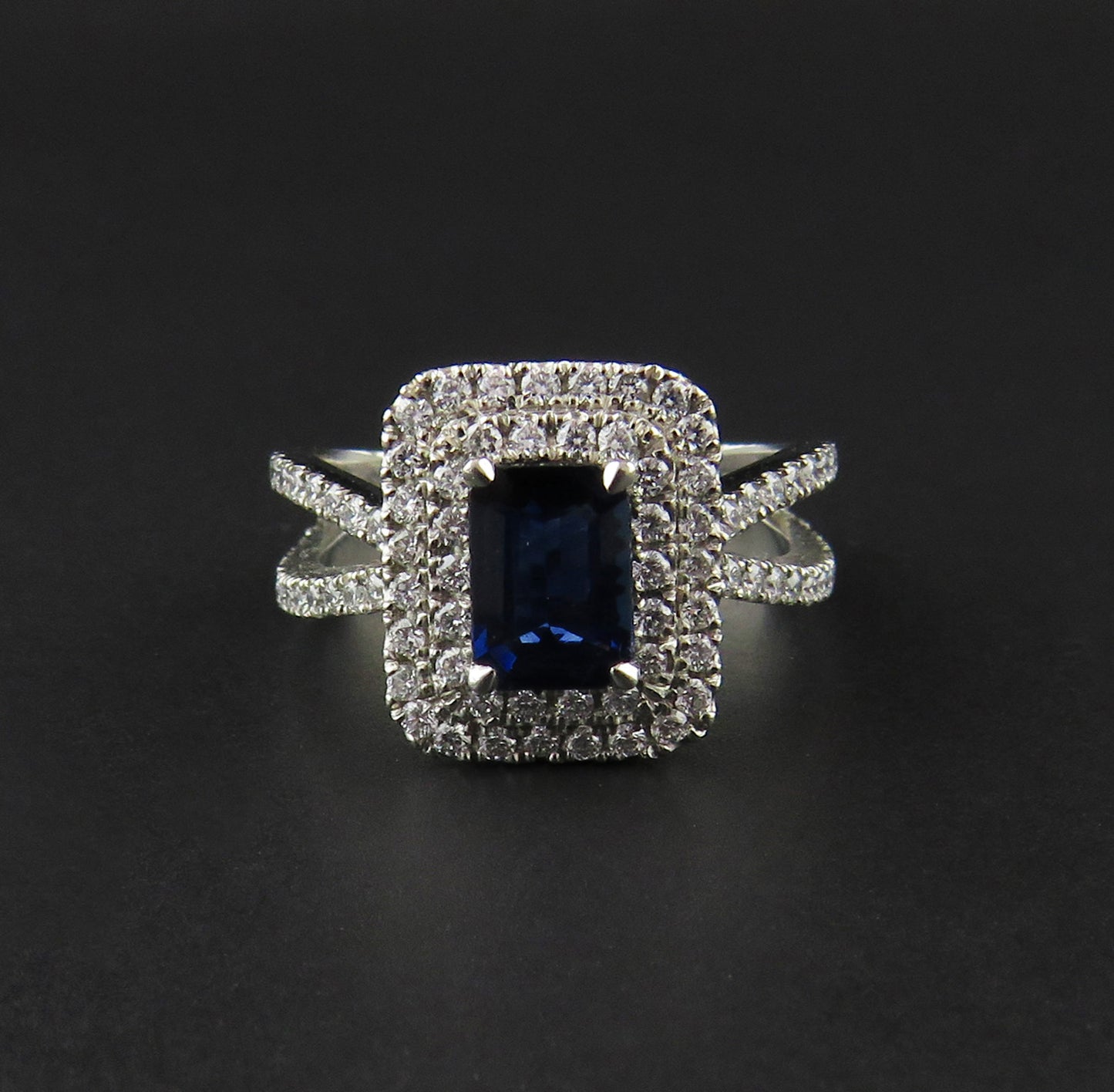 Sapphire and Diamond Dress Ring