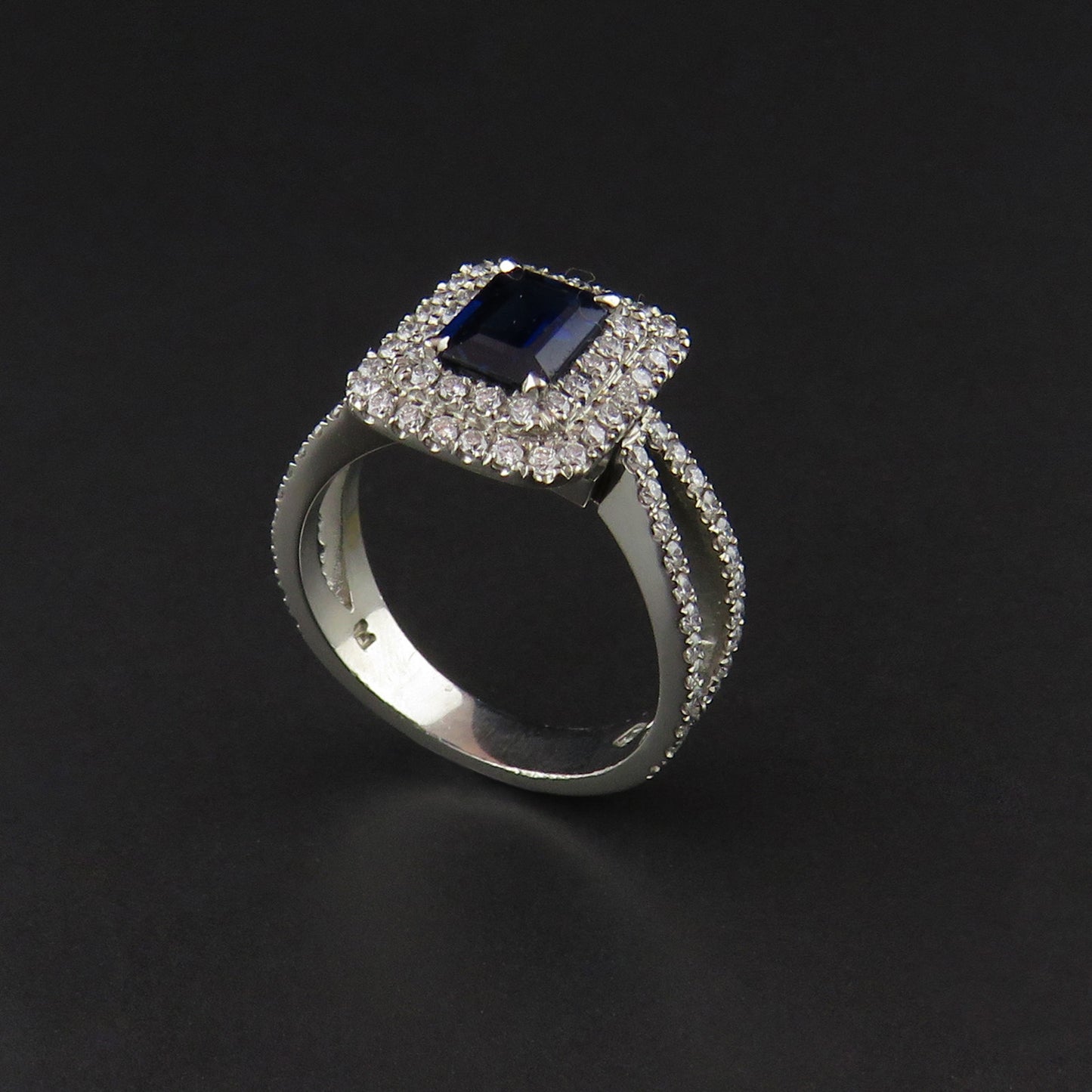 Sapphire and Diamond Dress Ring