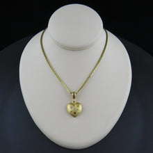 Load image into Gallery viewer, Multi-Stone Puff Heart Pendant

