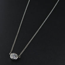 Load image into Gallery viewer, White Gold Diamond Necklace
