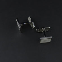 Load image into Gallery viewer, Square Mother of Pearl Cufflinks
