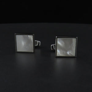 Square Mother of Pearl Cufflinks