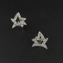 Load image into Gallery viewer, Fancy Star Diamond Studs
