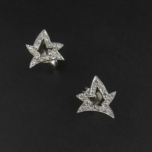 Fancy Star Diamond Studs