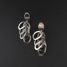 Load image into Gallery viewer, Dangling Multi Oval Loop Earrings
