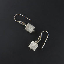 Load image into Gallery viewer, Drop Cube Earrings
