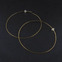 Load image into Gallery viewer, Yellow Gold Fine Hoops
