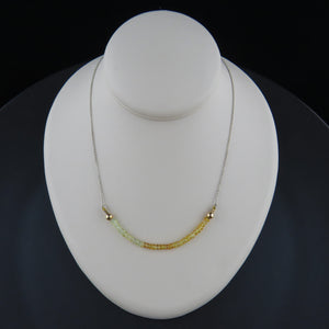 Yellow Sapphire Necklace