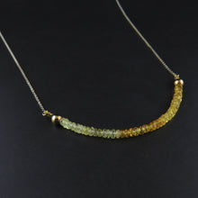 Load image into Gallery viewer, Yellow Sapphire Necklace
