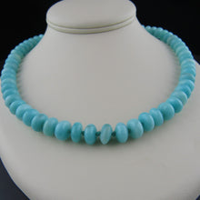 Load image into Gallery viewer, Amazonite Oval Beaded Necklace
