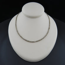 Load image into Gallery viewer, Grey Diamond Faceted Bead Necklace
