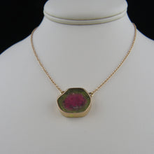 Load image into Gallery viewer, Watermelon Tourmaline Necklace
